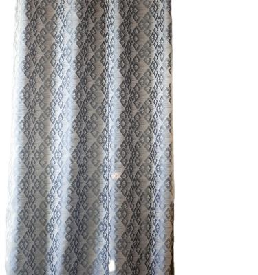 China Geometric Jacquard Line Fabric Jacquard Curtains For Living Room For Bedroom On Hot Sale Hotel Customized for sale