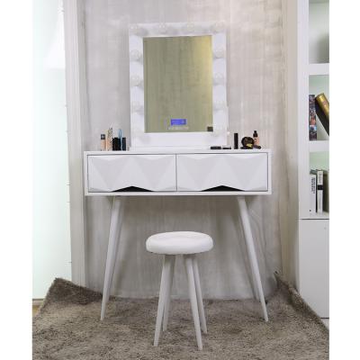 China 12 led makeup hollywood lighted vanity mirror led mirror light frame touch screen beautify hollywood lighted table mirror for sale