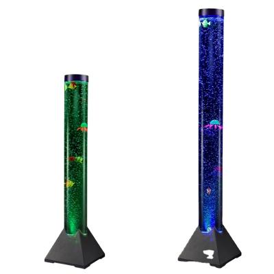 China New-designed Water Bubble Fish Aquarium Decorative Floor Lamp for sale