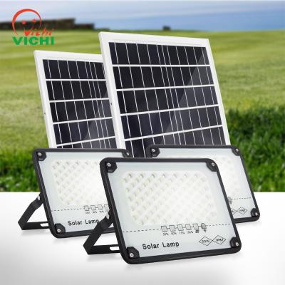 China LANDSCAPE Vichi Delicate Appearance Led Flood Light Solar Battery 200 Watt Led Flood Light Solar 17 Watt for sale