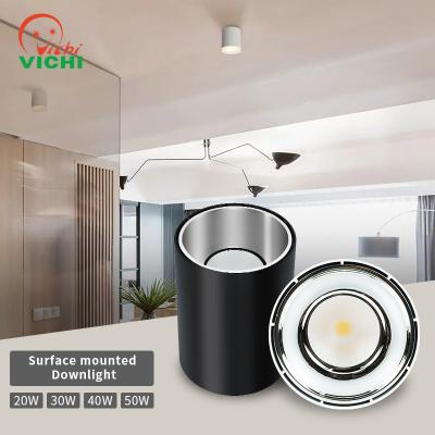 China Modern Hot Selling Vichi Downlight Spotlight Housing Led Down Light Die Casting PC IP20 Aluminum Commercial Down Light for sale