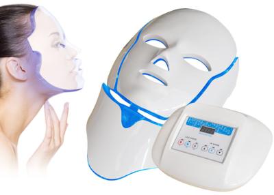 China Scars Removal LED Acne Facial Mask 120 mw / cm2 With Antimicrobial Effect for sale