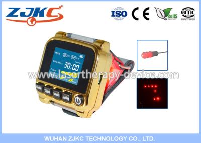 China 650nm Laser Wrist Watch For High Blood Pressure / Nasal Light Therapy , 5mW Power for sale