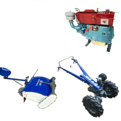 China Mini Agri Cultivator Power Tiller With 2 Wheel Walking Tractor for sale