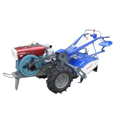 China Agri mini cultivator farm hand walking tractor motocultor tiller walking tractor for sale