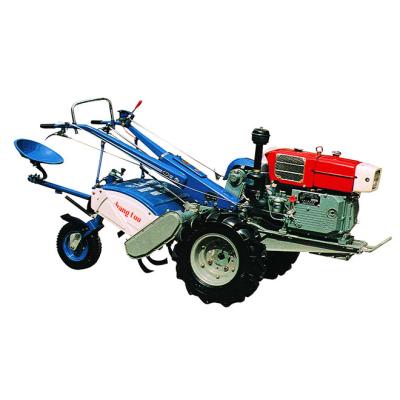 China Cultivate China Cheap Price Two Wheel Drive Hand Farm Tractor Walking Mini Tractor 12Hp for sale