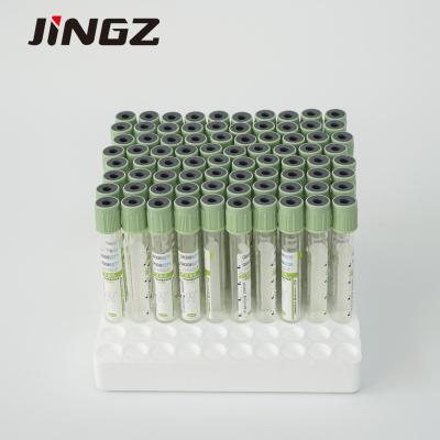 China OEM Heparin Tube Vacuum Lithium Heparin Sodium Heparin Green Test Tube for sale