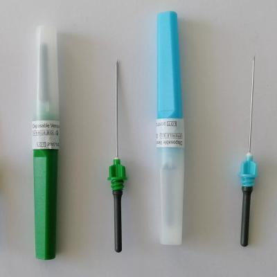 China Blauer Steriled Pen Type Blood Collection Needle 23G für mehrfache Proben zu verkaufen