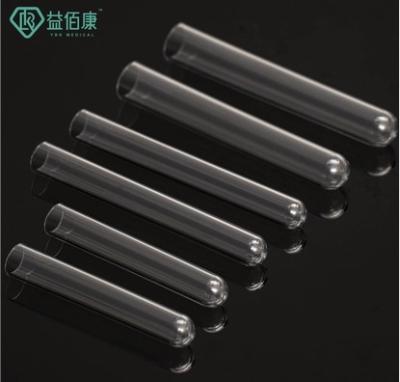 China Medizinische Blutentnahme-Rohrteile PET-Prüfröhre 12*75mm 12*100mm zu verkaufen