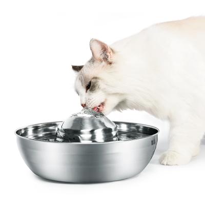 China Petwant Fountain Cat Water Fountain Stainless Steel Automatic Pet Water Fountain for sale