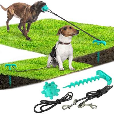 China Sustainable Special Sale Natural Rubber Toothbrush Pile Dog Chew Toys Teeth Cleaning Toy Dog Toy Rope for sale