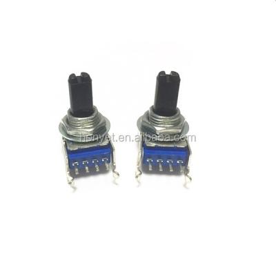 China 4pin type b503 potentiometer RV111A1NO b10k vertical 11mm terminal for sale