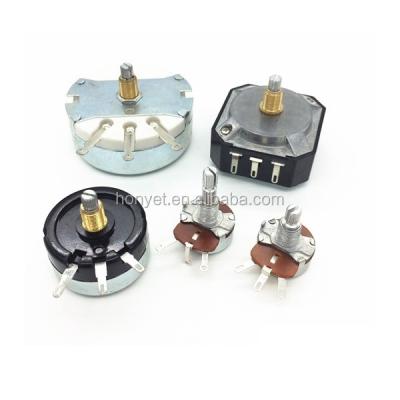 China 5ohm 8ohm 10ohm Wire Linear Wound Rotary Potentiometer PH24 for sale