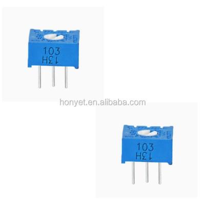 China 210Â ° Â ± 10Â ° 3386P single turn trimmer potentiometer for sale