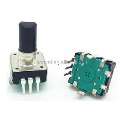 China 12mm Plastic Shaft Rotary Encoder With Push Switch RE12122M for sale