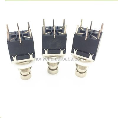 China DPDT Latching PCB Mount Foot Switch ST6P01L for sale