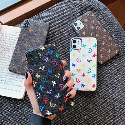 China Wholesale Luxury Brand PU Leather Designer I 7 8 X Xr Xs 11 Shockproof Shockproof Fashion Pro Max Cell Phone Cases For Apple iPhone 12 13 Cases for sale