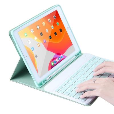 China Eco-Friendly Eco-Friendly For iPad Pro Tablets PU Leather Smart Cover 2021 iPad Pro Shockproof Case For Apple iPad Air 4 Pro 12.9 Keyboard of 11 cases for sale