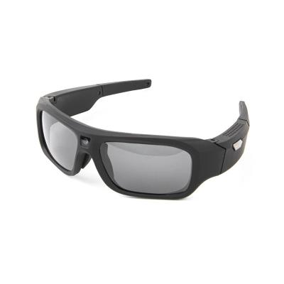 China Outdoor Sport 1080P Glass Eye Wear Record Clear Sunglasses Camera One Way Audio Video Picture for sale