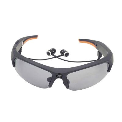 China Earbuds Sunglasses Earphone Sport Polarized Smart Glasses With Camera Headset With Mp3 Player For Android IOS for sale