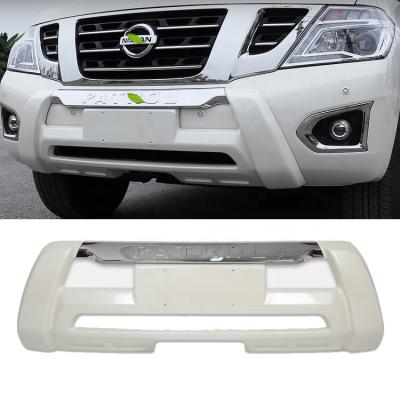 China Directly Make SUV Parts Front Bumper Guard Protection Skid Plate For 2016+ Nissan Patrol Y62 for sale