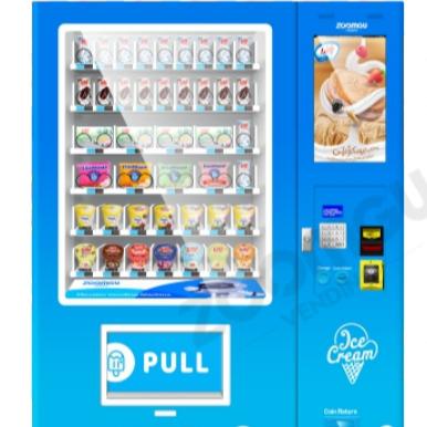 China Metro Station Airport Mall Ice Cream Vending Machine Vending Machine for Foods and Drinks for sale