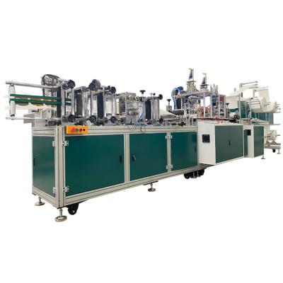 China To make melt fabric products sliver kn 95 kn95 blown cup empty mask making machine, ffp2 face mask machine for sale