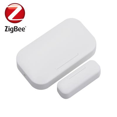 China ABS ZigBee Door Window Sensor for ZigBee Smart Home Smart Hotel Home Security Automation Compatible with TuyaSmart and Smart Life for sale