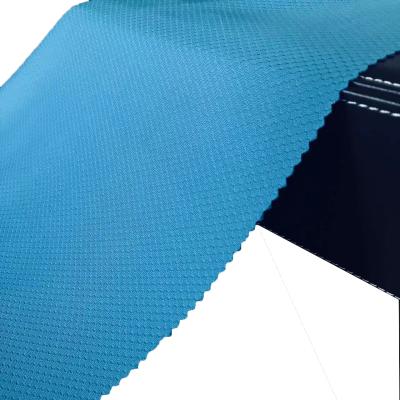 China Waterproof Customized Top Fashion Clothes Knit Mesh Stretch 100% Polyester Fabric For Sports Wear for sale