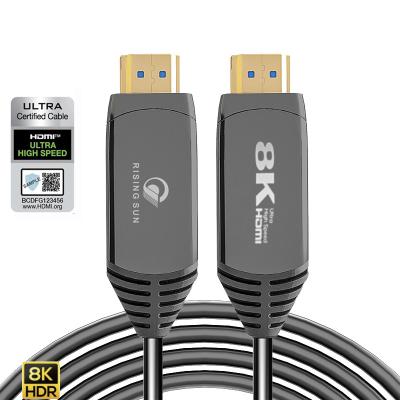 China COMPUTER OEM Certified 8K 4K 5M 10m 15m 30M 40M 50M 100M 400M Ultra HD UHD 2.1 2.0 High Speed ​​AOC Fiber Optic Active Optic HDMI Cable for sale