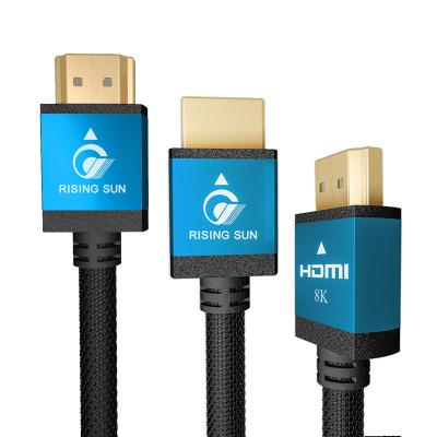 China COMPUTER OEM Sample Aluminum Alloy 3m Housing HDMI Cable 2.0V Support 48BIits 4K 3D 60hz for sale