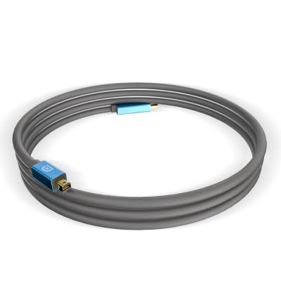 China 1.8m Environmental Friendly Sample High Speed ​​Gold Plated DP Laptop HDTV Mini DP To Hdmi Cable for sale