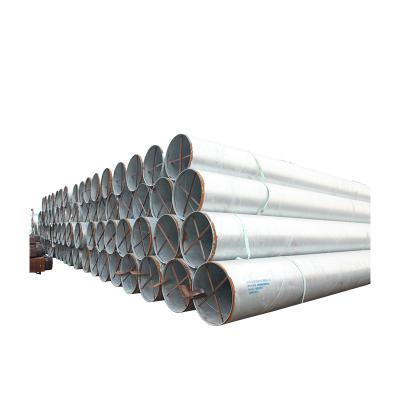 China Structure Pipe Large stock din en 10220 high-strength spiral welded steel pipe/tube with low price for sale