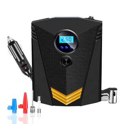 China New Design Inflation/Lighting DC 12V Digital Display Car Air Compressor Pump Portable Auto Tire Inflator CZK-3634 for sale