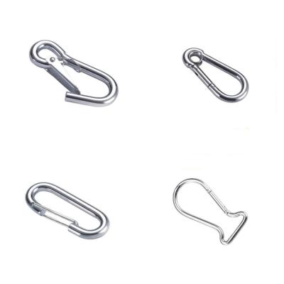 China Heavy Industry Quality 4MM Mini Snap Hook Carabiner Stainless Steel SS316 SS304 Snap Hook DIN5299C Germany for sale