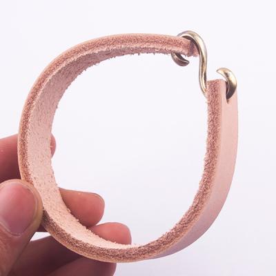 China BT-Z42 Durable Brass Leather Plated Bracelet Buckle S Hook Punk for sale