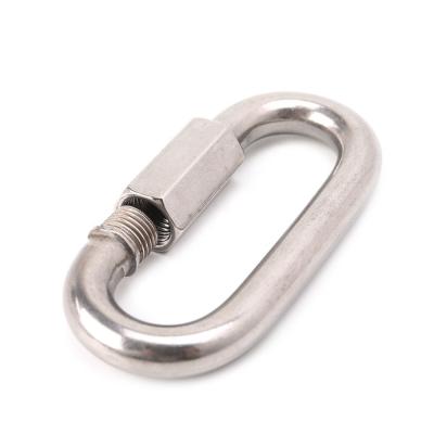 China Top Quality Medical Equipment Quick Link Stainless Steel Safety Design Carabiner Screw Link for sale