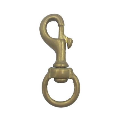 China Solid Brass Swivel BT-Z005 Bolt Snaps For Handbag Carabiner Maker Swivel Round With Snap Eye Hooks for sale