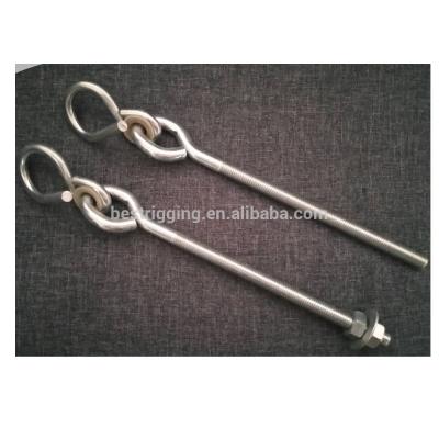 China Widely Use BT-0127Steel Electric Galvanized Swing Hook With Bolt&3 Nuts Carabiner OEM Service Hardware Rigging for sale