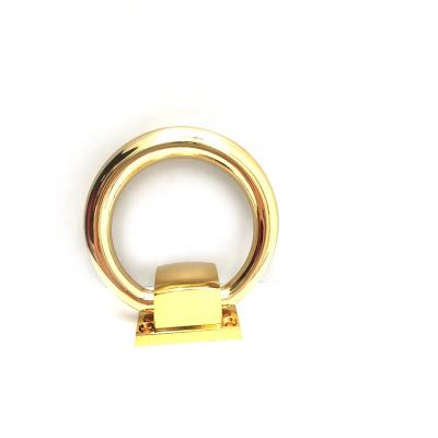 China Retail Industry China Manufacturer Furniture Hardware Circular Cabinet Ring Gold Pull Ring Door Knocker Carabiner for sale