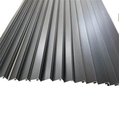 China Fashionable Posh Decorations Powder Coated Extruded Aluminum Profile for sale