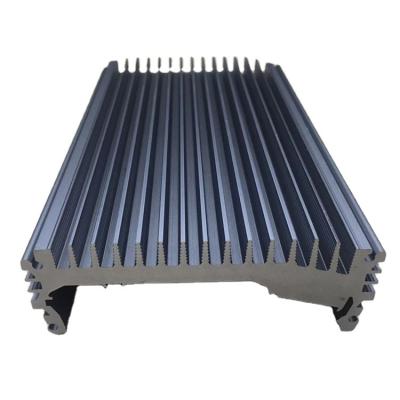 China Radiator Black Short Anodized Aluminum Profile Radiator With A Long History for sale