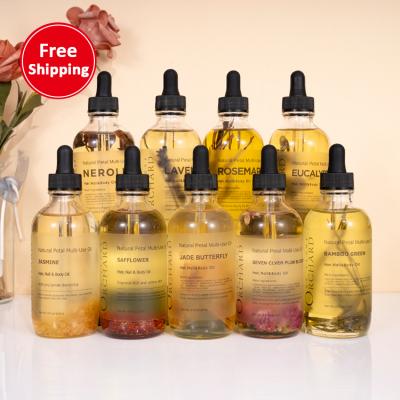 China High Quality Rose Oil Multi-Use Face And Private Label Manufacturer 100% Essential Organic Pure Skin Revitalizer Oil 120ml Pure Body Massage Oils for sale