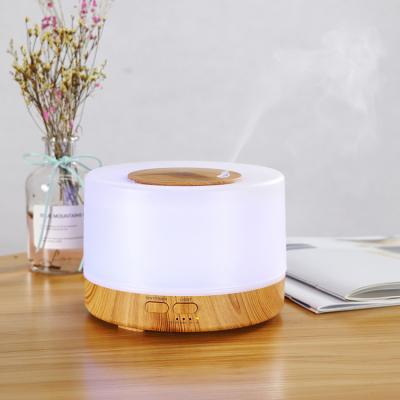 China LED Night Light for Office Home LED Night Light for Office Home 7 Colors Humidifier 500ml USB Aroma Essential Oil Diffuser for sale