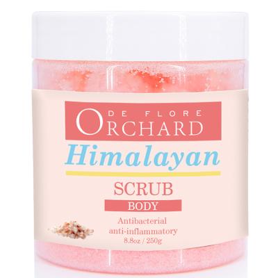 China Himalayan Body Care Body Care Maker Rose Salt Peel Body Scrub Exfoliate Moisturize For Adults for sale