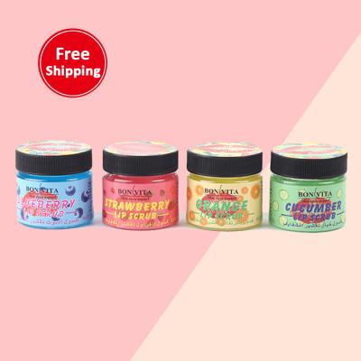 China Exfoliate and Moisturize Exfoliate and Moisturize Korean Pink Vegan Exfoliating Cute Organic Lip Mask Vegan Lightening Pink Sugar Scrub Vendors Strawberry Tinted Lip Balm for sale