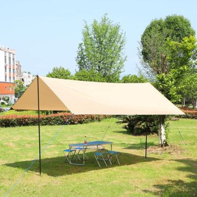 China 420D Oxford 3m*2m Sun shade camping tent tarp outdoor canopy tent portable beach waterproof tarp tent for sale