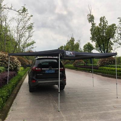 China Outdoor travel hiking camping car 4x4 top tent camper van side tent foxwing tent 270 for sale