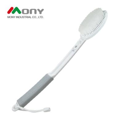 China Cleaning Your Back Scrubber Shower Whole Body New Design Type Nylon Tools With Changeable Brush Head for sale