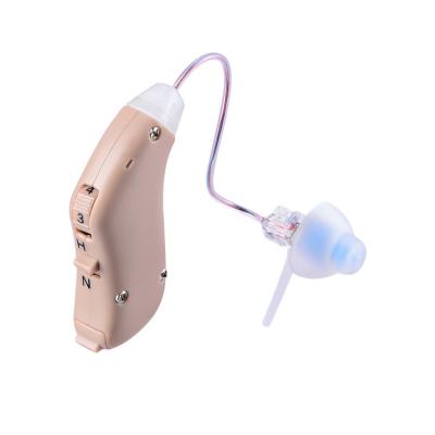 China Rechargeable Silicon Elderly Behind The Ear Hearing Aid Personal Sound Hearing Amplifier for sale